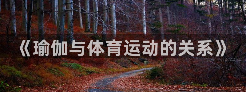 欧亿体育官方正版app娱乐：《瑜伽与体育运动的关系》